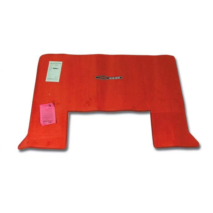 Corvette Cargo Mat, Red with Z06 Applq Ht, 2001-2004