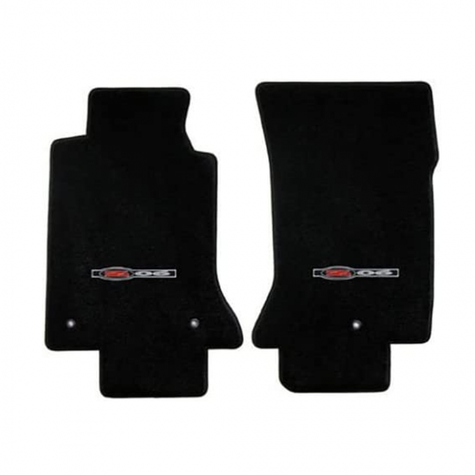 Corvette Mats, Red with Z06 Applq, 2001-2004