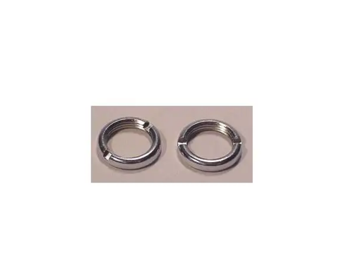 Corvette Windshield Wiper Bezel Nuts, 1953-1962