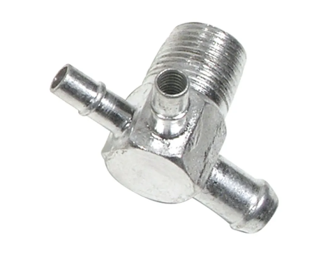 Corvette Intake Vacuum Fitting, Air Conditioning, Automatic, Power Brakes, 1964-1969
