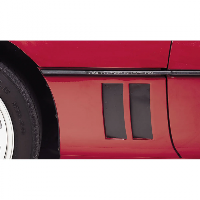 Corvette Decals, Side Vent Louver, 1984-1990