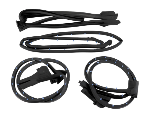 Corvette Weatherstrip Kit, Convertible Body 4 Piece, USA, 1990-1996