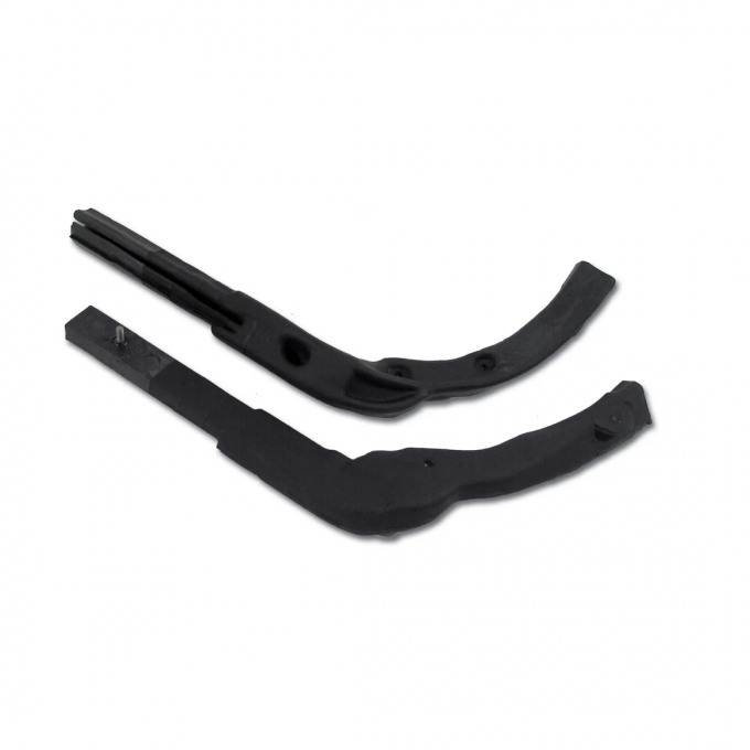 Corvette Weatherstrip, Convertible Top Header Extensions, USA, 1963-1967