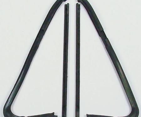 AMD Vent Window Weatherstrip Set (4pcs), 73-80 Chevy GMC C/K Pickup Blazer Jimmy Suburban X563-4073-S