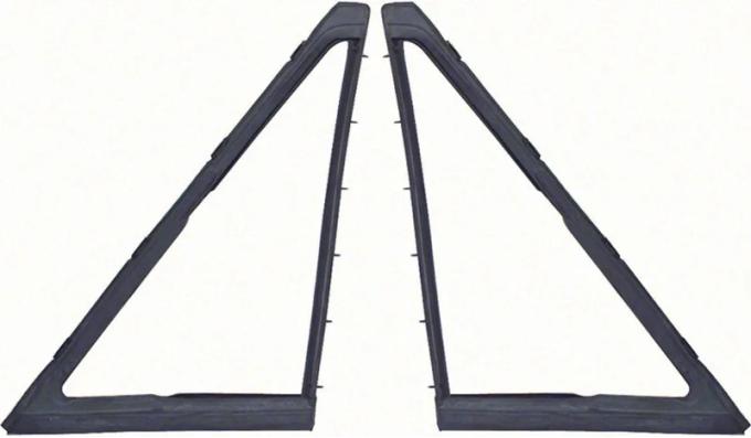AMD Vent Window Weatherstrips, LH/RH Pair, 67 Camaro Firebird K-K4167