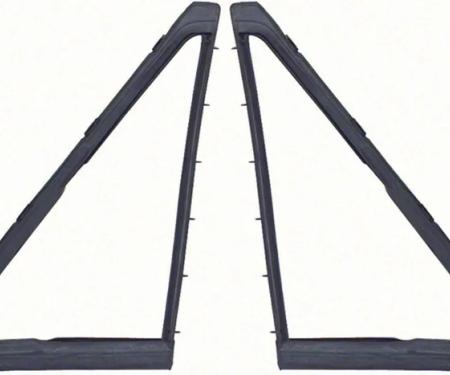 AMD Vent Window Weatherstrips, LH/RH Pair, 67 Camaro Firebird K-K4167
