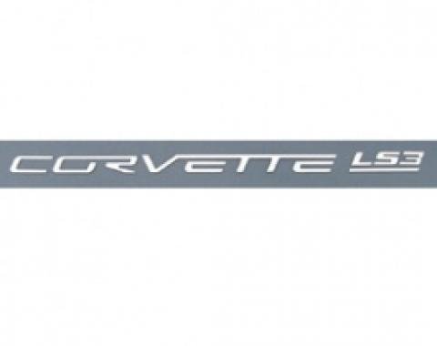 Corvette Fuel Rail Letter Set, LS3, Ultra Chrome, 2008-2013
