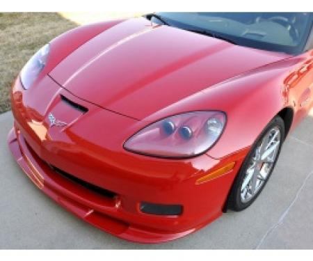 Corvette Front Splitter, Lower, In Colors, Z06/ZR1/Grand Sport, Machine SIlver, 2006-2008