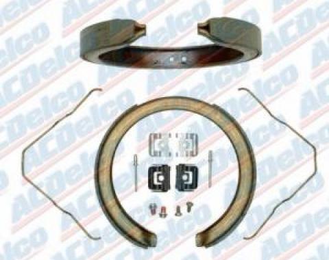 Corvette Parking Brake Shoe Kit, AC Delco, 1997-2013