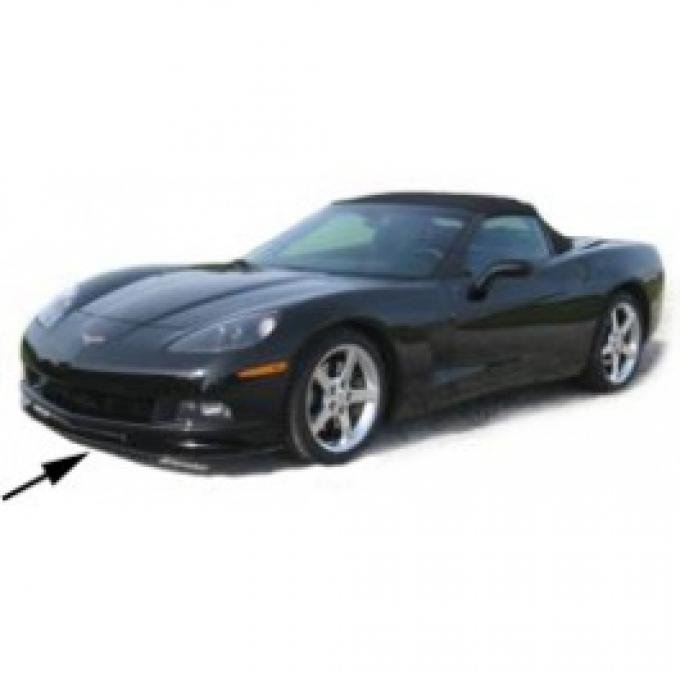 Corvette Front Splitter, Painted To Match, ZR1 Style, 2005-2013