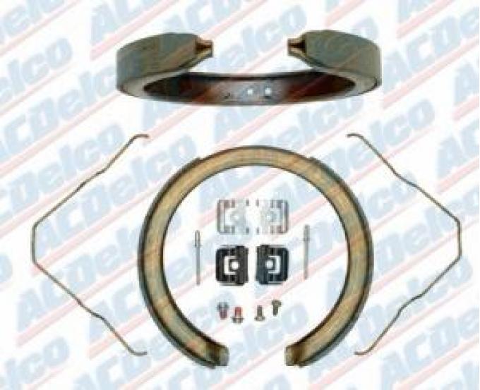 Corvette Parking Brake Shoe Kit, AC Delco, 1997-2013