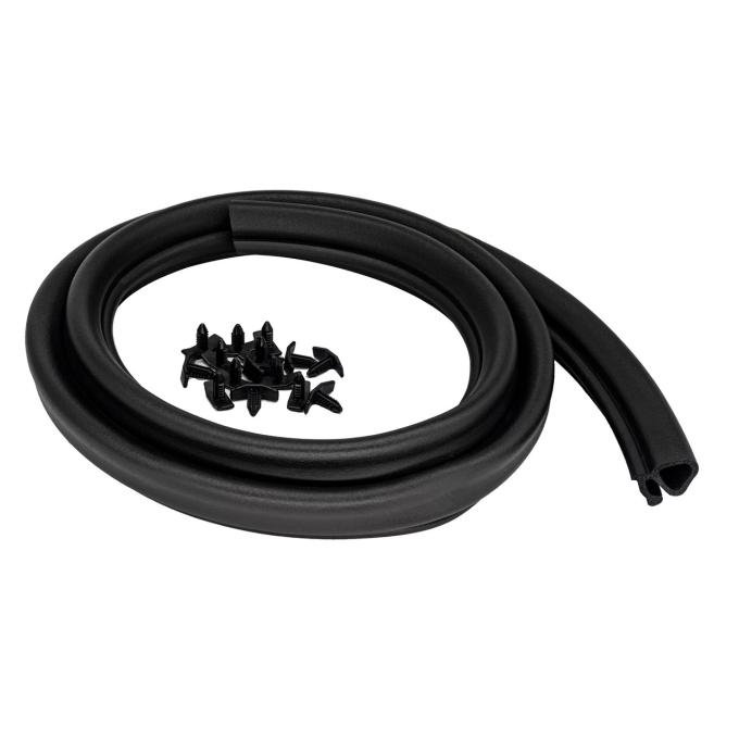 Metro Moulded Parts Hood to Cowl Seal, with Clips. 72" Long. Each 71-78 B-Body CS 14
