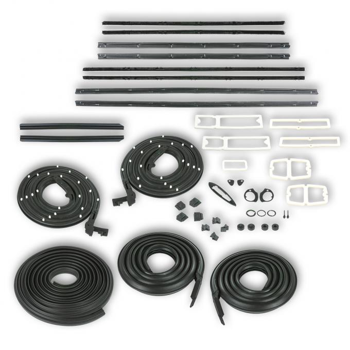 SoffSeal Complete Weatherstrip Kit for 1964 Chevrolet Nova, Fits 2-Door Hard Tops SS-KIT406