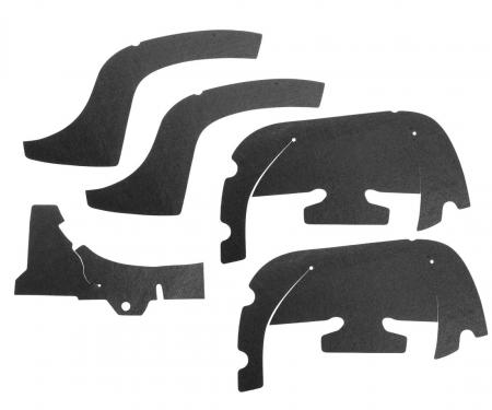 SoffSeal Splash Flap Kit, 5 Pieces for 1967-68 Chevrolet Camaro and Pontiac Firebird, Set SS-3045