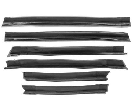 SoffSeal Roofrail Weatherstrip 1995-2000 Chevy Cavalier/Pontiac Sunfire Convertibles, Set SS-8702