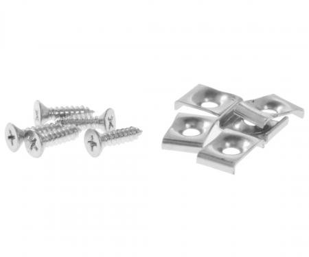 SoffSeal Hood to Cowl Seal, Clips, and Screws for 1957 Chevrolet Bel Air, 210, 150 SS-1102