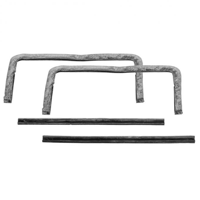 SoffSeal Vent Glass Seal 55-57 Full Size Chevrolet/Pontiac 4-Dr Wagons & 2/4-Dr Sedans SS-1033