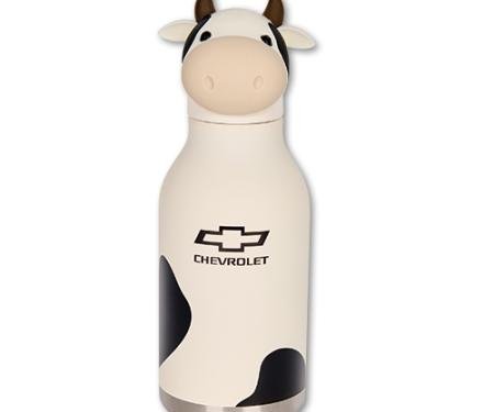 Chevrolet Bowtie Cow 16oz Water Bottle