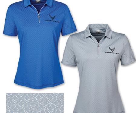 Ladies C8 Corvette Callaway Polo
