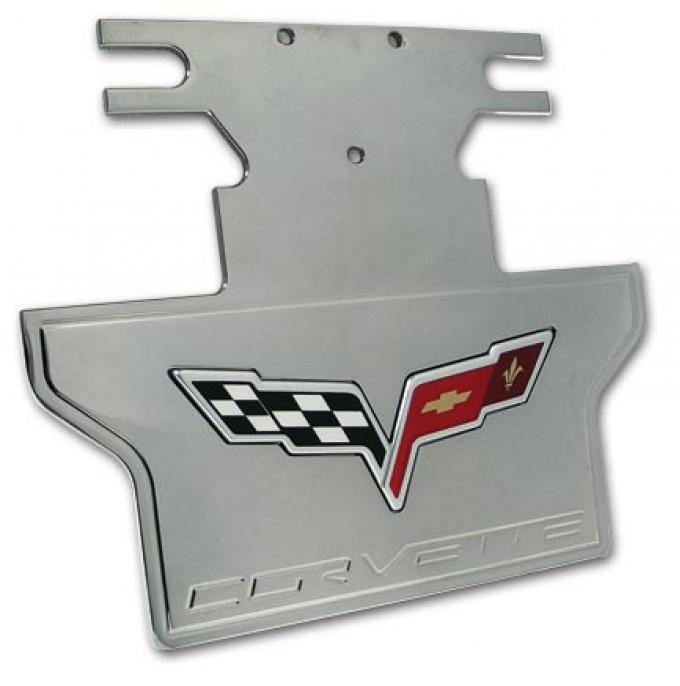 Corvette C6 Billet Exhaust Plate, 2005-2013