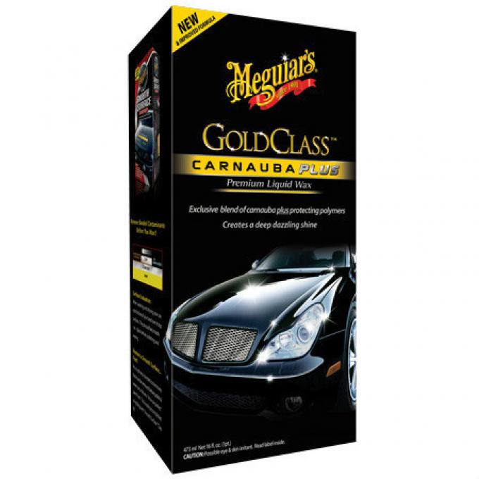 Corvette Gold Class Clear Coat Liquid Wax, 16 Ounce