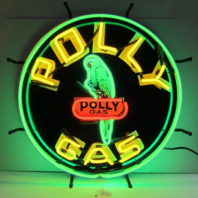 Neonetics Standard Size Neon Signs, Gas - Polly Gas Neon Sign