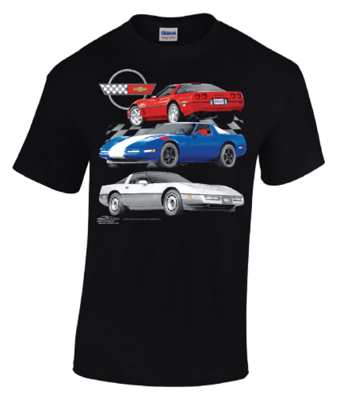 Port & Company C4 84-96 Corvette T-Shirt