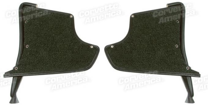 Corvette America 1965-1967 Chevrolet Corvette Kick Panels with Carpet