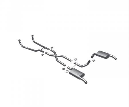 Corvette Magnaflow Exhaust System, Small Block, 1970-1973