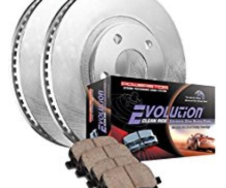 Corvette Brake Kit, Front, Rotors & Pads, 2014-2016