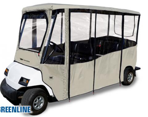 Greenline Golf Cart Enclosure, 6 Passenger