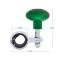 United Pacific Heavy Duty Steering Wheel Spinner - Emerald Green 70363