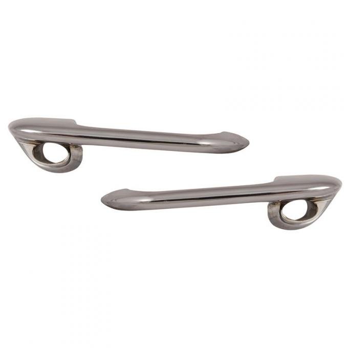 Dennis Carpenter Outside Door Handles - Pair - Right & Left - 1963-64 Ford Car C3AZ-7022400-PR