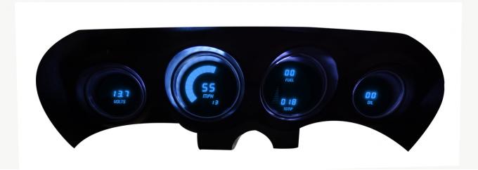 Intellitronix 1969-1970 Ford Mustang LED Digital Gauge Panel DP7003