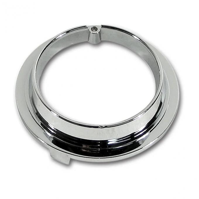 Corvette Clock Bezel, Chrome, 1956-1957