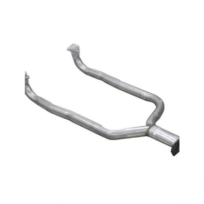 Corvette Exhaust Pipe, Front Y Without Preconverter, 1986-1990