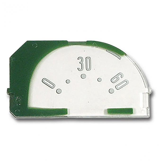 Corvette Temperature Gauge Face, 1953-1958