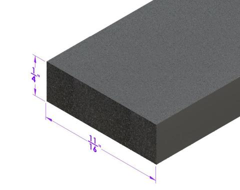 Metro Moulded Parts Trunk and Universal Seal. Many Applications LP 58-L