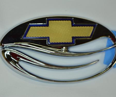 Malibu Trunk Emblem, Gold, 1997-2003