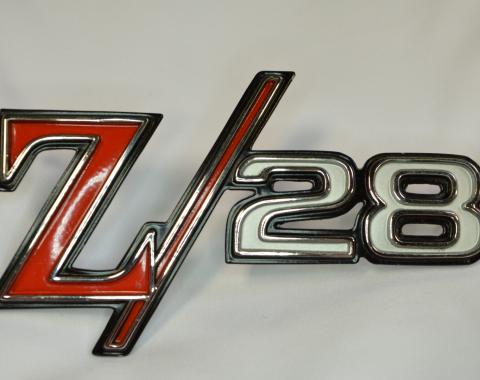 Camaro Fender Emblem, Z28, GM, 1969