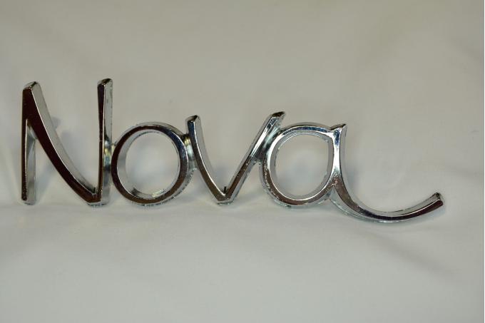 Nova Emblem, Fender, NOS, 1968-1972