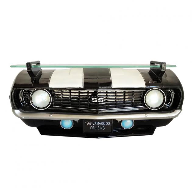 1969 Chevrolet Camaro Front End Wall Shelf, with Working LED
