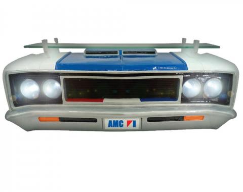 1973 AMC Rebel Front End Wall Shelf, with Working LED Lights