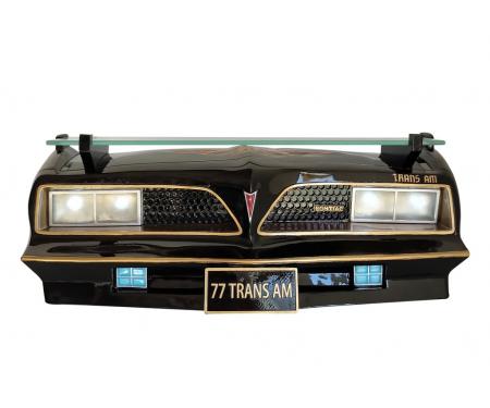1977 SE Pontiac Trans Am Front End Wall Shelf, with Working LED Lights