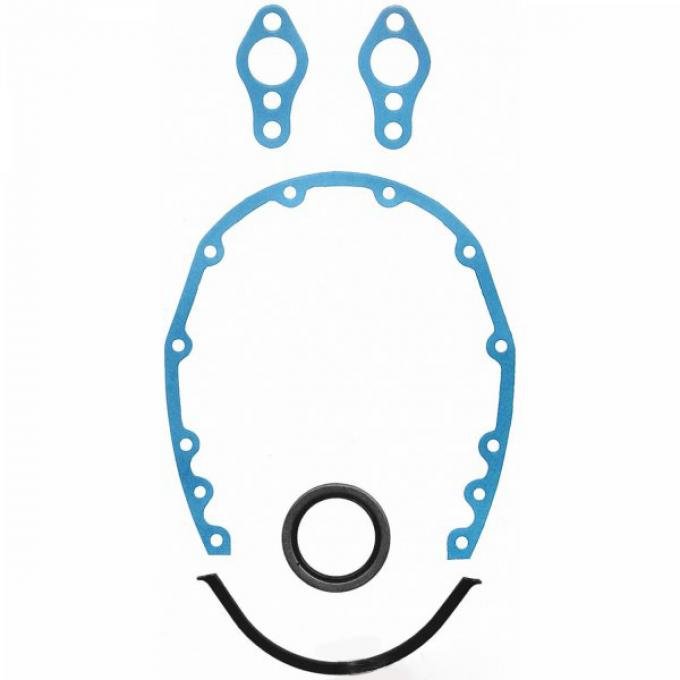 Corvette Timing Chain Cover Gasket Set, Small Block, 1956-1982