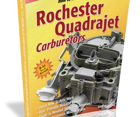 Cartech Auto Books How to Rebuild & Modify Rochester Quadrajet Carburetors SA113