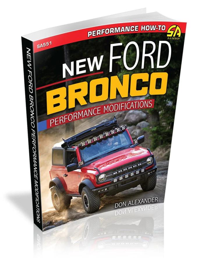 Cartech Auto Books New Ford Bronco: Performance Modifications SA551