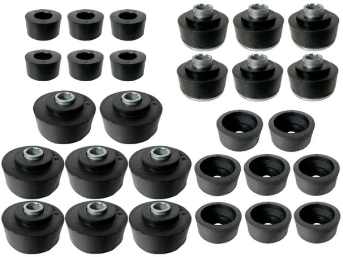 Auto Pro USA Body Mount Kit, Includes All Mounting Bushings, Convertible Only BM1004