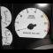Whitegauges 1987-1989 Ford Mustang 140 MPH White Face Gauges 8789FM-1544