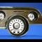 Whitegauges 1967-1968 Ford Mustang METRIC KPH KMH White Face Gauges 6768FM-2006
